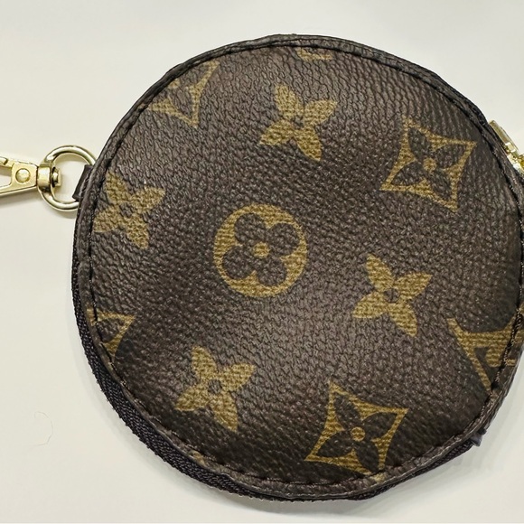Louis Vuitton Brown Monogram Coin Pouch - Picture 3 of 3